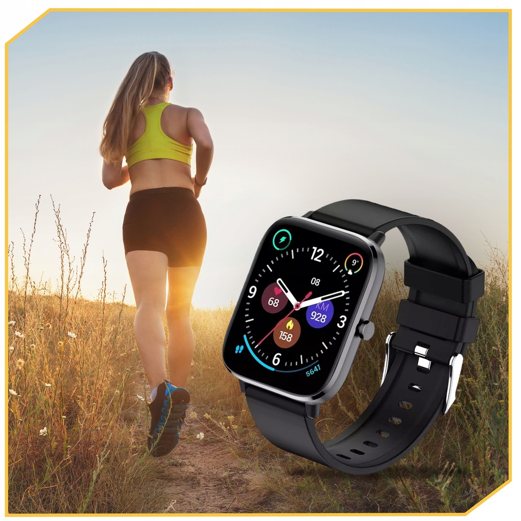 SMARTWATCH DAMSKI ZEGAREK POWIADOMIENIA PL MENU ROZMOWY PRO DLA KOBIETY RÓŻ Rodzaj smartwatch